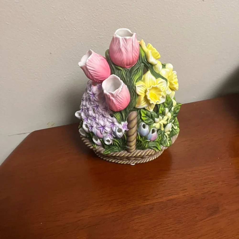 Floral Bouquet Tealight holder